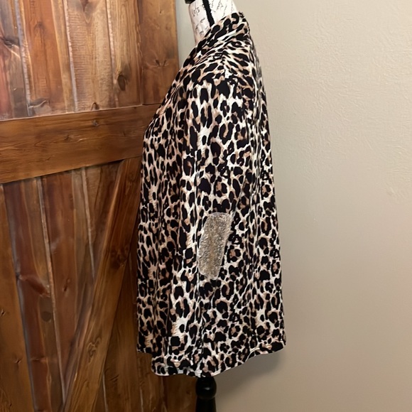 Leopard Cardigan/Sweater Jacket - Picture 5 of 10